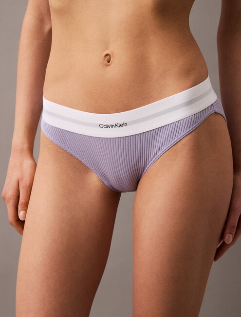 Calvin Klein Modern Rib Bikini Brief, Lilac Quartz product photo