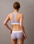 Calvin Klein Modern Rib Bikini Brief, Lilac Quartz product photo View 02 S