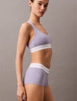 Calvin Klein Modern Rib Boyshort Brief, Lilac Quartz product photo View 03 S