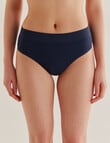 Honey Vegas Rib Hi-Cut Brief, Navy product photo