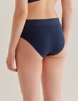 Honey Vegas Rib Hi-Cut Brief, Navy product photo View 02 S