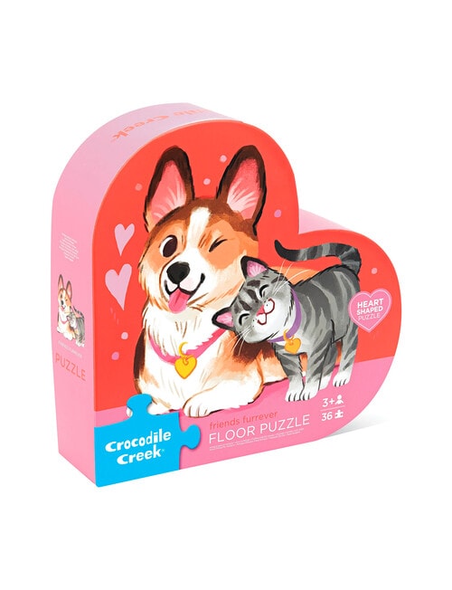 Crocodile Creek Friends Furrever Puzzle, 36-Piece product photo