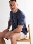 Logan Henley Flagstaff Tee, Indigo product photo