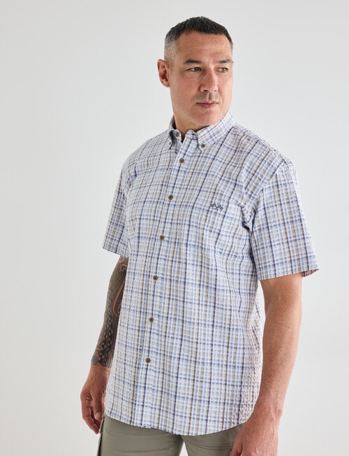 Logan Jack Short Sleeve Shirt, White product photo