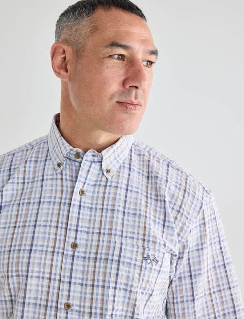 Logan Jack Short Sleeve Shirt, White product photo View 04 L