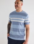 Logan Creed Tee, Stripe Denim product photo View 05 S