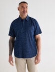 Logan Lima Short Sleeve Shirt, Denim product photo View 06 S