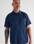 Logan Lima Short Sleeve Shirt, Denim product photo View 05 S