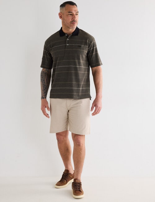 Logan Rhea Polo Shirt, Black product photo View 03 L