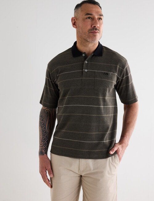 Logan Rhea Polo Shirt, Black product photo View 05 L