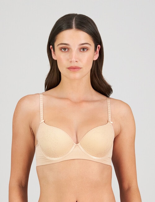 Bendon Body Lace Contour Bra, Latte, B-DD product photo