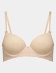 Bendon Body Lace Contour Bra, Latte, B-DD product photo View 05 S