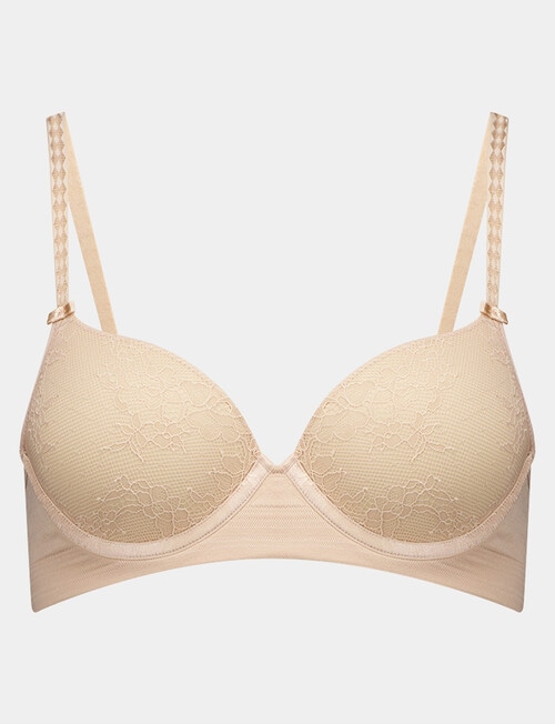 Bendon Body Lace Contour Bra, Latte, B-DD product photo View 05 L