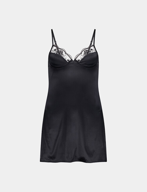 Bendon Romilly Chemise, Black product photo View 04 L