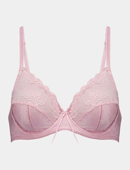 Bendon Yvette Underwire Bra, Icy Pink, B-DD product photo View 05 L