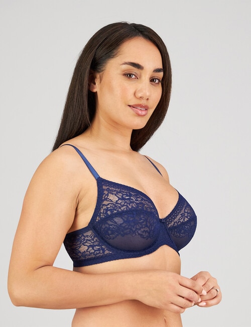 Bendon Eternal Underwire Bra, Medieval Blue product photo View 03 L