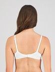 Bendon Angelica Contour Bra, White, B-DD product photo View 02 S