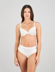 Bendon Angelica Contour Bra, White, B-DD product photo View 05 S