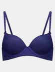 Bendon Bendon Body Lace Contour Bra, Medieval Blue, B-DD product photo View 04 S