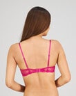 Bendon Eva Jean Under Wire Bra, Fantasy Fuchsia, B-E product photo View 02 S