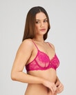 Bendon Eva Jean Under Wire Bra, Fantasy Fuchsia, B-E product photo View 03 S