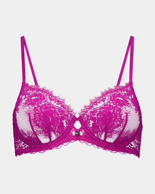 Bendon Eva Jean Under Wire Bra, Fantasy Fuchsia, B-E product photo View 05 L