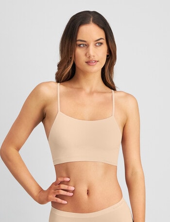 Bendon Simply Seamless Crop Top Bra, Nude product photo