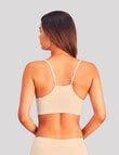 Bendon Simply Seamless Crop Top Bra, Nude product photo View 02 S