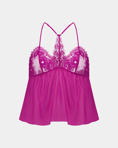 Bendon Eva Jean Camisole, Fantasy Fuchsia product photo View 04 L
