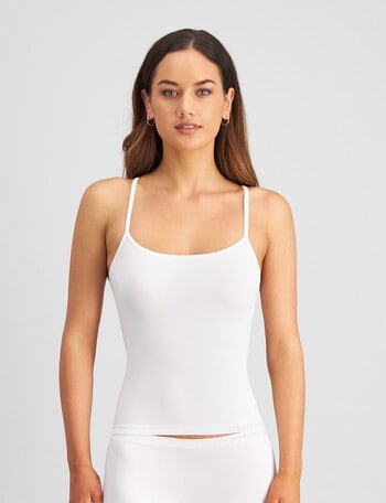 Bendon Simply Seamless Camisole, White product photo