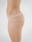 Bendon Embrace Floral Lace Bikini Brief, Latte product photo View 03 S
