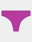 Bendon Seamless Soft Thong Brief, Radiant Orchid product photo View 03 S