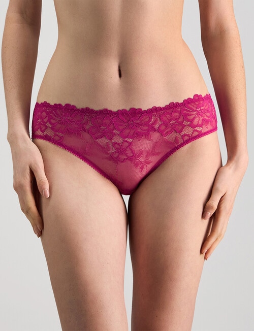 Bendon Lacey Bikini Brief, Fantasy Fushia product photo