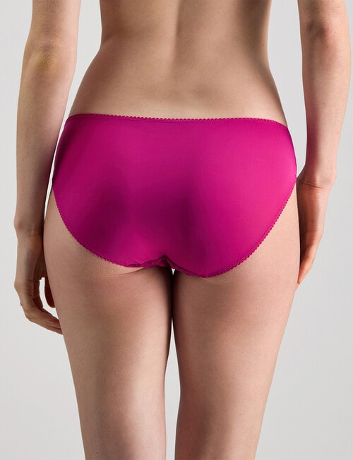 Bendon Lacey Bikini Brief, Fantasy Fushia product photo View 02 L