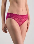 Bendon Lacey Bikini Brief, Fantasy Fushia product photo View 03 S