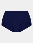 Bendon Body Cotton Full Brief, Medieval Blue product photo View 05 S