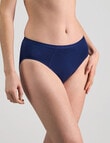 Bendon Body Cotton Bikini Brief, Medieval Blue product photo View 03 S