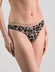 Bendon Seamless Thong Brief, Leopard Lover product photo View 02 S