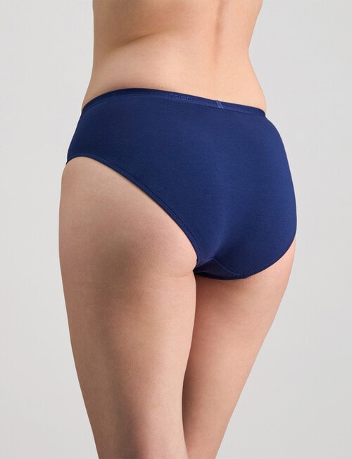 Bendon Body Cotton Bikini Brief, Medieval Blue product photo View 04 L