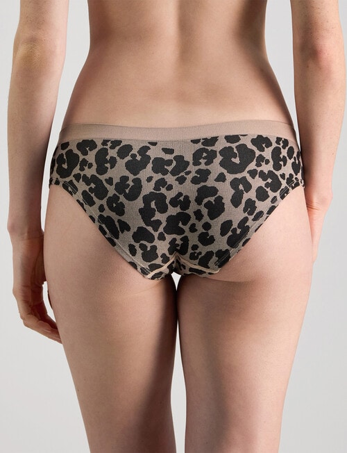 Bendon Seamless Bikini Brief, Leopard Lover product photo View 02 L