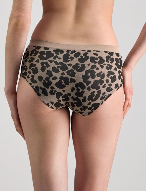 Bendon Seamless Full Brief, Leopard Lover product photo View 02 L