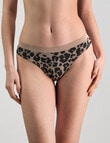 Bendon Seamless Thong Brief, Leopard Lover product photo