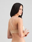 Bendon Bare Lace Back Strapless Bra, Latte, B-E product photo View 02 S