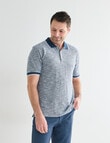 Chisel Tipped Polo Shirt, Petrol product photo