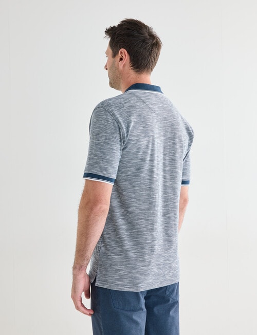 Chisel Tipped Polo Shirt, Petrol product photo View 02 L