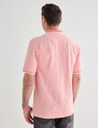 Chisel Tipped Polo Shirt, Peach product photo View 02 S