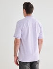 Chisel Tipped Polo Shirt, Mauve product photo View 02 S