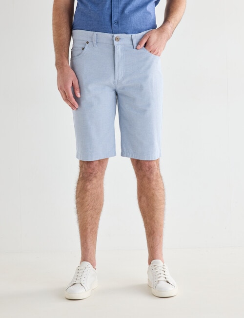 Chisel 5 Pocket Short, Light Blue product photo
