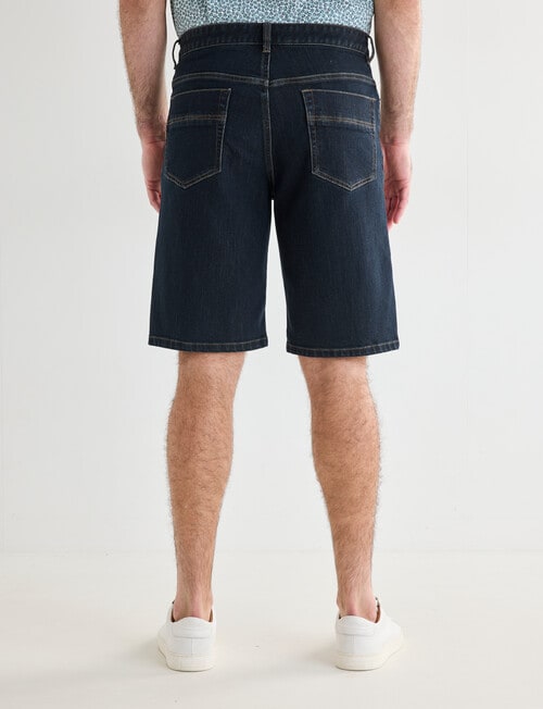 Chisel Stretch Denim Short, Indigo product photo View 02 L