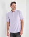 Chisel Tipped Polo Shirt, Mauve product photo View 04 S